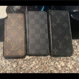 Louis Vuitton iPhone folio case